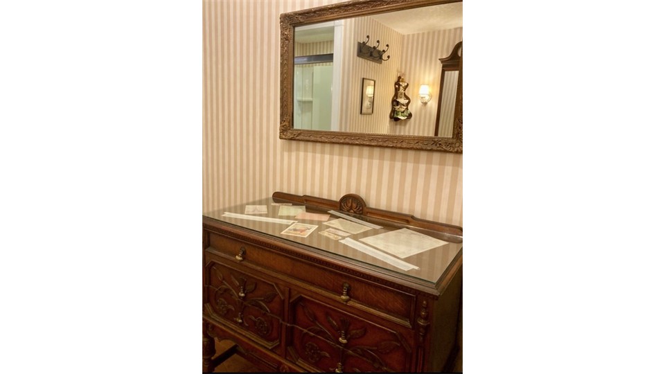 Parisian Dreams Bedchamber Bathroom Dresser and Mirror